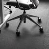 Floortex® Advantagemat® Vinyl Rectangular Chair Mat for Carpets up to 1/4" in Gray/Blue/White | 79 W x 48 D in | Wayfair FR1120025EV