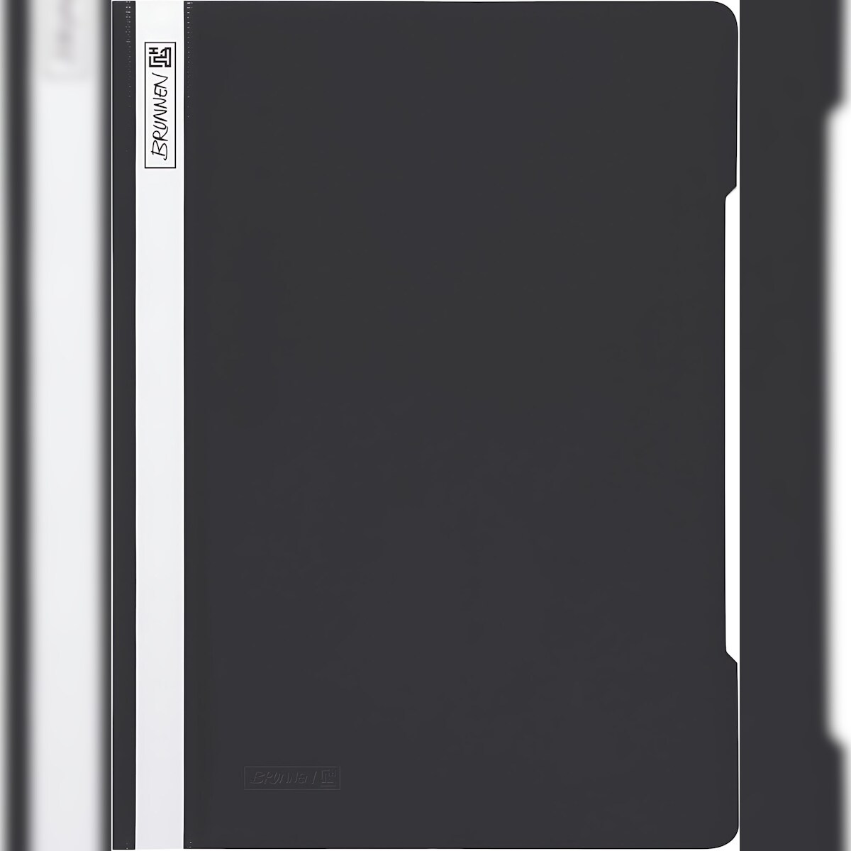 BRUNNEN Plastik Schnellhefter A4 PP schwarz Image