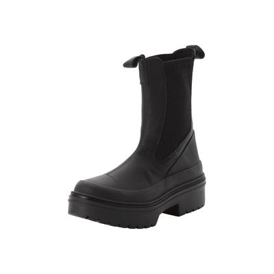 Sneaker CONVERSE "CHUCK TAYLOR ALL STAR LUGGED HEEL CHELSEA BOOT", Gr. 39,5, schwarz (schwarz, schwarz, schwarz), Leder, sportlich, Schuhe Image