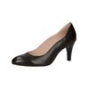 High-Heel-Pumps CAPRICE "Caprice Pumps Leder", Damen, Gr. 37,5, schwarz, Leder, elegant, Schuhe
