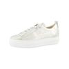 Sneaker PAUL GREEN "Paul Green Sneaker Leder", Damen, Gr. 38, silber (metallic silber), Leder, casual, Schuhe