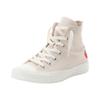 Sneaker CONVERSE "CHUCK TAYLOR ALL STAR CHECKERED ACC", Gr. 38, light dune, egret, rot, Textil, sportlich, Schuhe