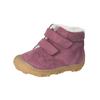Lauflernschuh PEPINO "Pepino Stiefelette Leder/Textil", Kinder, Gr. 22, lila (pflaume), Leder, Textil, casual, Schuhe