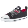 Sneaker CONVERSE "CHUCK TAYLOR ALL STAR ONE STRAP", Gr. 26, schwarz, weiß, rot, Textil, sportlich, Schuhe