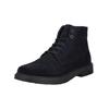 Schnürstiefelette GEOX "Geox Stiefelette Veloursleder", Herren, Gr. 40, blau (navy), Veloursleder, casual, Schuhe