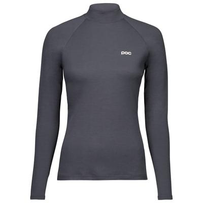 POC - Women's Layer Merino Mock Neck Jersey - Radunterhemd Gr M blau Image