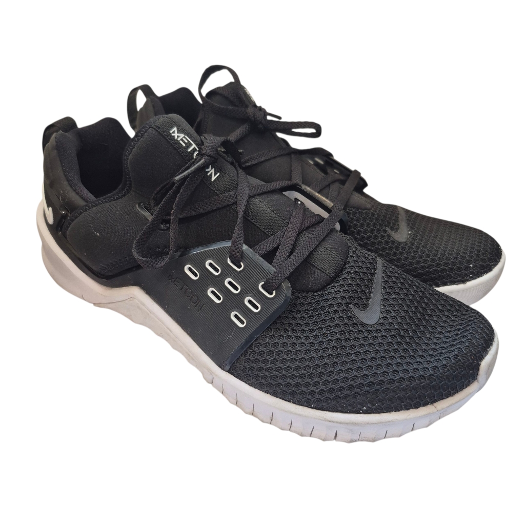 Nike Shoes | Euc Nike Free Metcon 2 Men Us 10 Running Shoes Aq8306-004 Black White | Color: Black/White | Size: 10
