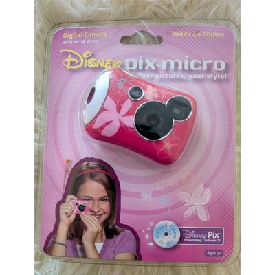 Disney Cameras, Photo & Video | Kids Disney Pix Micro Digital Camera Pink/White | Color: Pink/White | Size: Os