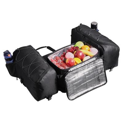 UIMOSO ATV Rear Storage Bag, ATV Rear Cargo Bag, 600D Oxford Cloth Storage Rear Rack Seat Bag Fit Most ATVs with Rear Rack