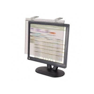 Kantek KTKLCD20WSV LCD Protect Glass Monitor Filte with Privacy Screen, 20" LCD Screens, Silver