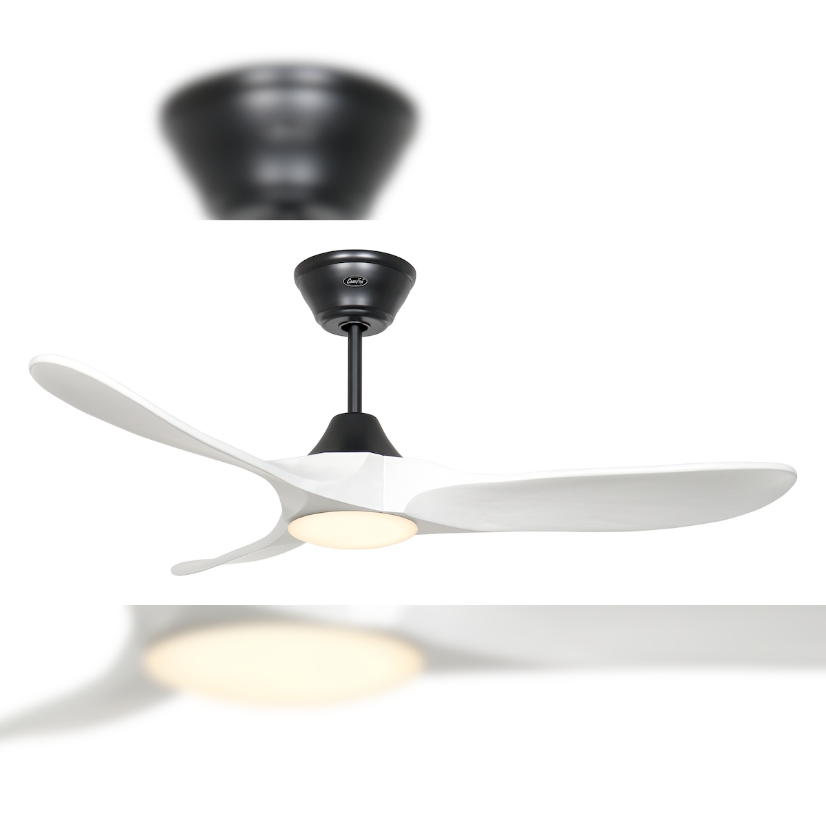 Casafan DC Deckenventilator Eco Genuino MS-MW 122 mit LED 122 Image