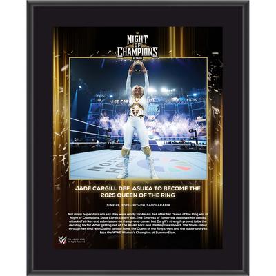 Jade Cargill WWE 2025 Night of Champions Sublimierte Plakette, 26,7 x 33 cm Image