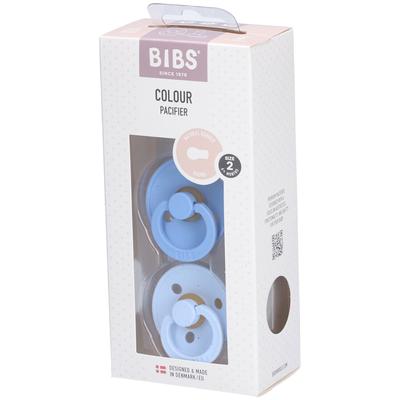 Bibs Fopspeen Sky Blue/Baby Blue Duo 6-18 2 St Schnuller Image