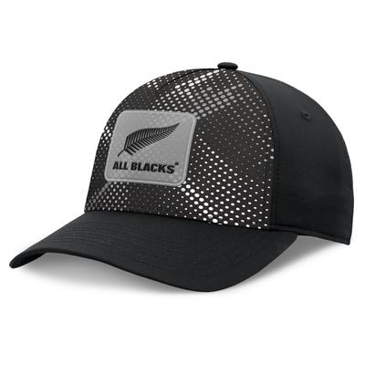 All Blacks Strukturierte 5-Panel-Midcrown-Stretchkappe Image