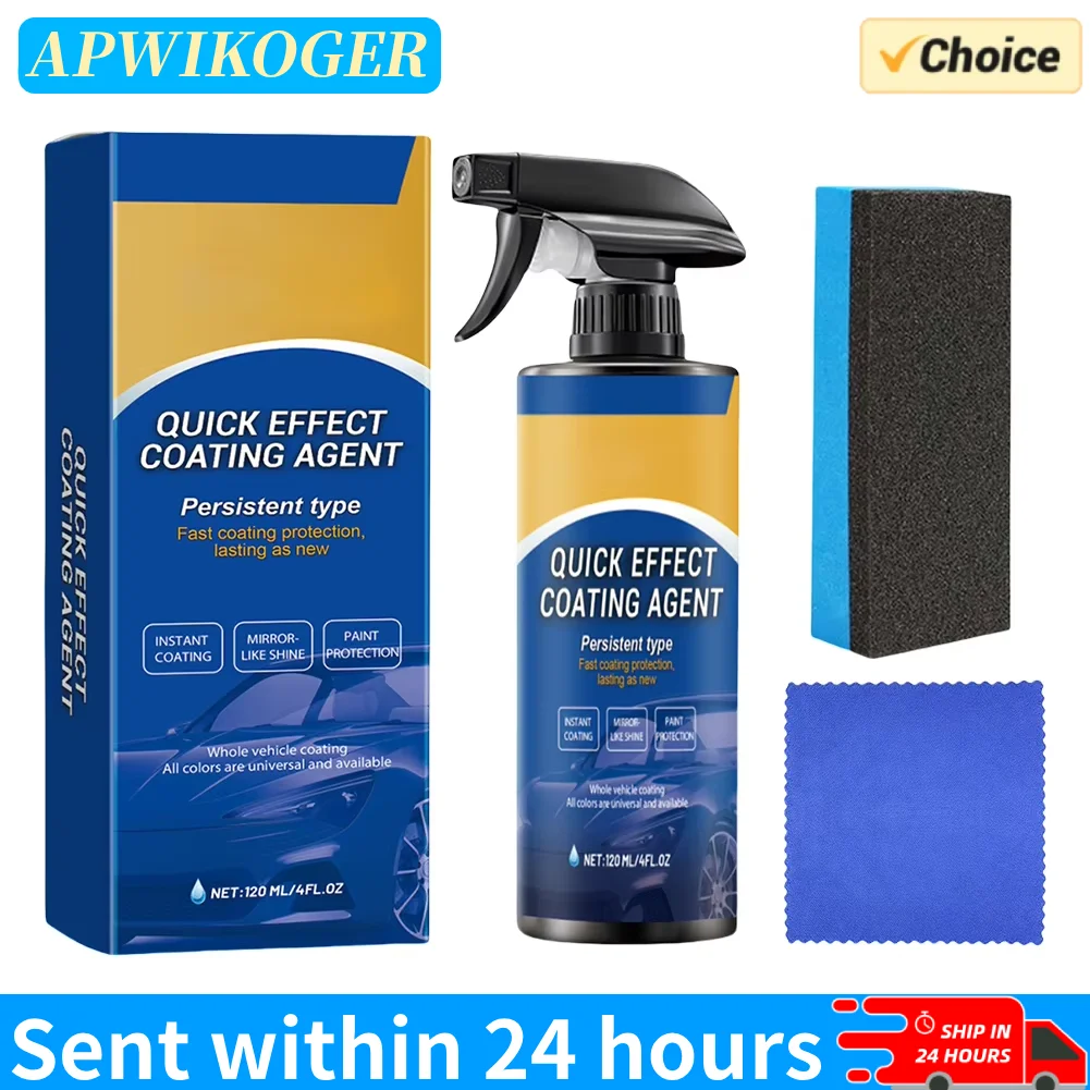 120 ml Auto-Beschichtungsspray, hoher Schutz, Auto-Beschichtungsmittel-Spray, schnelles Beschichten von Autowas für Autos Image