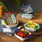 Bohemian vintage ceramic amphora bowl baking bowl high value household rice bowl fruit salad bowl creative dessert bowl premium