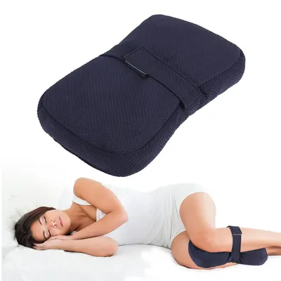 1 Piece Knee Pillow Ergonomic Side Pillow For Side Sleepers Back Legs Hips Joints Pregnancy Sciatic Neuralgia Relief
