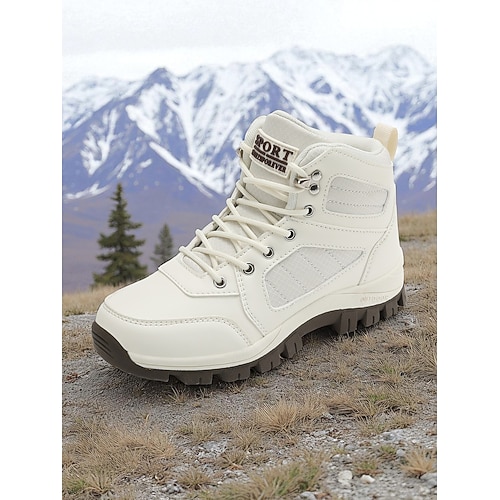 Wasserdichte Wanderstiefel für Damen – strapazierfähige, rutschfeste Outdoor-Trekkingschuhe für Camping, Reisen und Bergpfade Image