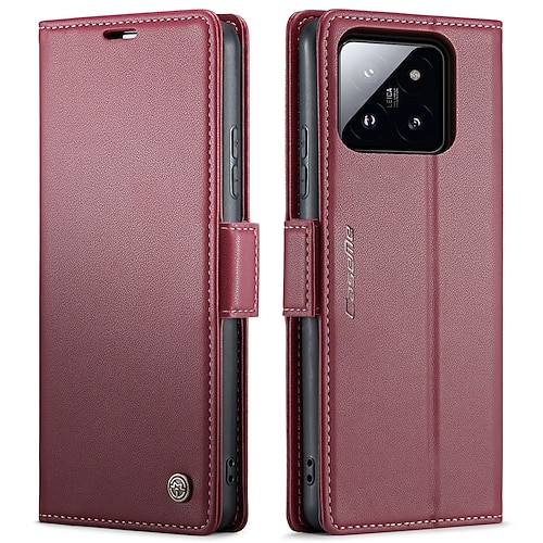 Handy Hülle Handyhüllen Für Xiaomi Universal Flip-Cover Vollschutz Ständer Kartenfach TPU PU-Leder Image
