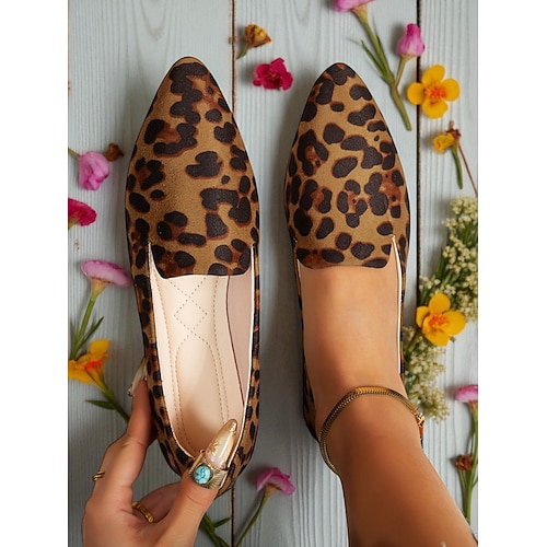 Rote flache Damenschuhe mit spitzer Spitze – elegante Slip-On-Loafer für Weihnachten, Partys und alltägliche Freizeitoutfits