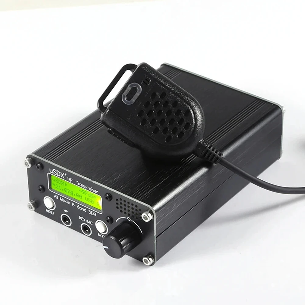 V2 USDX+ PLUS QCX-SSB 3–5 W 8-Band Full-Mode HF SSB Kurzwellen-QRP-Transceiver + Akku für Full-Mode-HF-Amateurfunkgeräte Image
