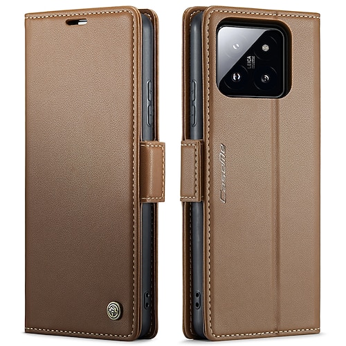 Handy Hülle Handyhüllen Für Xiaomi Universal Flip-Cover Vollschutz Ständer Kartenfach TPU PU-Leder Image
