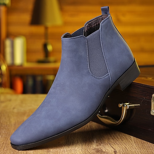 Herren Chelsea Boots – Business Casual Stiefeletten für den klassischen Büro- und Alltagslook Image