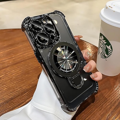 Handy Hülle Handyhüllen Für iPhone 17 Pro Max 17 Air 15 14 Pro Max Plus 13 12 11 Pro Max Mini Rückseite Mit Ständer Ringhalter TPU Image