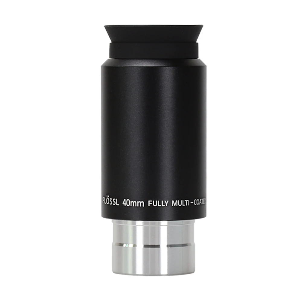 EYSDON 1,25" Plössl 40 mm Teleskopokular – FMC grün beschichtet, Weitwinkel 50 ° FOV, HD Sharp Image – M28 x 0,6 mm Filtergewinde Image