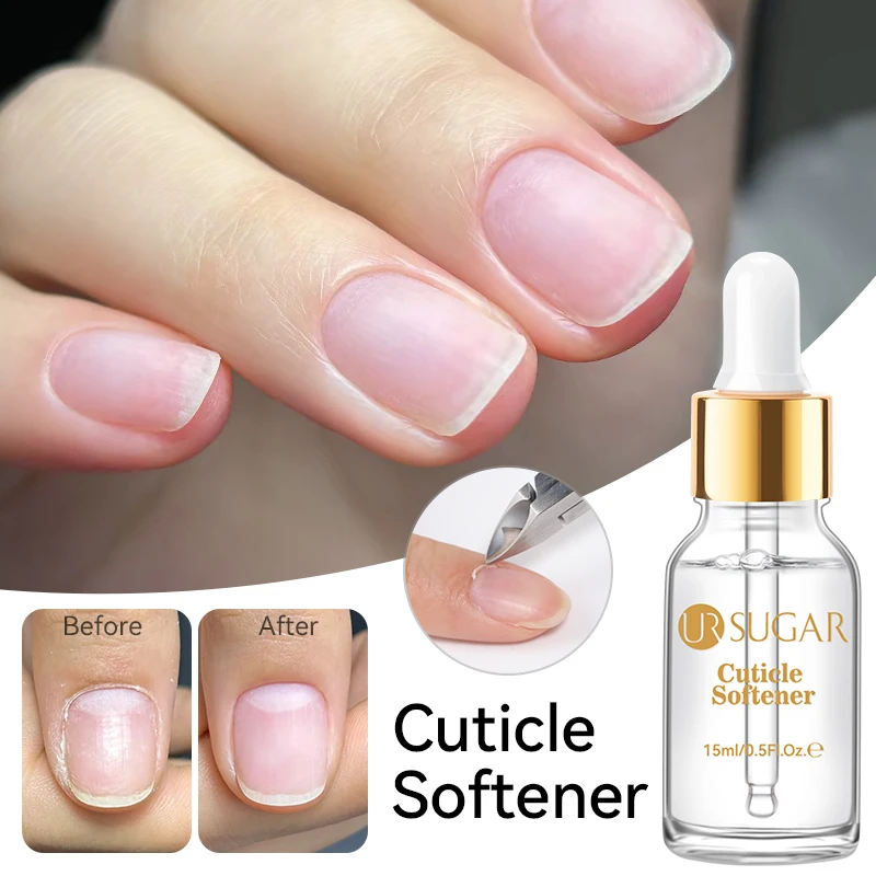 UR SUGAR 15 ml Nagelhautenthärter, regenerierendes Öl, verhindert Nagellackenthärter für abgestorbene Haut, trockene Maniküre, Gel-Nagelpflege-Werkzeug Image