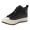 Sneaker CONVERSE "CHUCK TAYLOR ALL STAR MALDEN STREET WATERPROOF BOOT", Gr. 37, total eclipse, schwarz, Synthetik, sportlich, Schuhe, wasserddicht