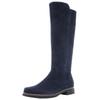 Stiefel GABOR "Gabor Stiefel Veloursleder", Damen, Gr. 40, pazifik, Veloursleder, casual, Schuhe