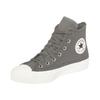 Sneaker CONVERSE "CHUCK TAYLOR ALL STAR WIDE", Gr. 44, sharkskin, vintage weiß, vintage weiß, Textil, sportlich, Schuhe