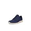 Schnürschuh ECCO "Irving", Herren, Gr. 49, blau (dunkelblau), Nubukleder, sportlich, Schuhe, Freizeitschuh, Halbschuh, Schnürschuh mit gepolstertem Schaftrand