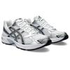 Sneaker ASICS SPORTSTYLE "GEL-1130", Gr. 38, weiß (weiß, pure silber), Synthetik, Leder, sportlich, Schuhe