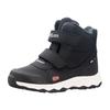 Winterstiefel TROLLKIDS "KIDS HAFJELL WINTER BOOTS", Gr. 36, schwarz, Synthetik, sportlich, Schuhe, wasserdicht, Klettverschluss, reflektierende Details