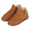 Hausschuh APOLLO "LADIES HOME BOOTS SUEDE", Damen, Gr. 37/38, braun (cognac), Obermaterial: 100% Polyester. Futter: 100% Polyester. Laufsohle: 100% Gummi, unifarben, klassisch, Schuhe, mit Logoprägung und kuscheligen, wärmenden Innenfutter