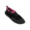 Badeschuh ARENA "ARENA WATERSHOES", Gr. 45, schwarz_grau, pink, sportlich, Schuhe