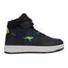 Sneaker KANGAROOS "K-CP BOUND MID EV", Gr. 29, bunt (dk navy, lime), Synthetik, sportlich, Schuhe, Wasserdicht, Warmfutter