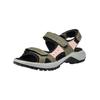 Sandale IMAC "Imac Sandalen Leder", Kinder, Gr. 41, braun (military), Leder, casual, Schuhe