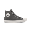 Sneaker CONVERSE "CHUCK TAYLOR ALL STAR WIDE", Gr. 42, sharkskin, vintage weiß, vintage weiß, Textil, sportlich, Schuhe