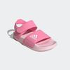Badesandale ADIDAS SPORTSWEAR "ADILETTE SANDALE", Gr. 31, bliss pink, cloud weiß, clear pink, Synthetik, sportlich, Schuhe, mit Klettverschluss