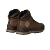 Winterstiefel THE NORTH FACE "M BACK-TO-BERKELEY IV LEATHER WP", Damen, Gr. 42,5, demitasse braun, garnet, Leder, sportlich, Schuhe, aus Leder, wasserdicht