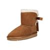 Stiefelette MUSTANG SHOES "Mustang Shoes Stiefelette Veloursleder", Damen, Gr. 38, braun (cognac), Veloursleder, casual, Schuhe