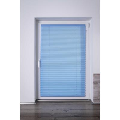Plissee K-HOME "COMO", blau (iceblau), B:40cm H:210cm, Obermaterial: 100% Polyester, Plissees Image