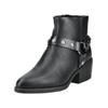 Stiefelette BLOWFISH "Blowfish Stiefelette Lederimitat", Damen, Gr. 38, schwarz, Lederimitat, casual, Schuhe