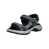 Sandale IMAC "Imac Sandalen Leder", Kinder, Gr. 40, bunt (blau, grau), Leder, casual, Schuhe