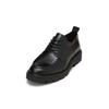 Schlupfboots MARC O'POLO "aus edlem Kalbleder", Damen, Gr. 45, schwarz, Obermaterial: 100% Leder (Rind), unifarben, Schuhe