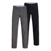 Chinohose JACK & JONES "JPSTKANE DAVE CHINO 2PK MP NOOS", Herren, Gr. 31, Länge 34, schwarz pack:asphalt, Web, Obermaterial: 98% Baumwolle, 2% Elasthan, unifarben, modisch, relaxed fit normal, Hosen, In vorgewaschener Qualität
