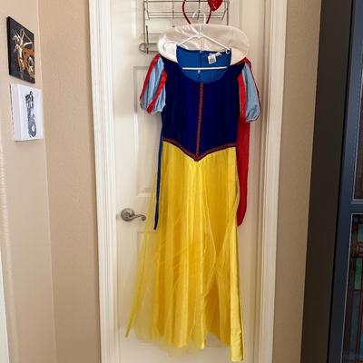 Disney Other | Adult-Sized Snow White Costume Cosplay | Color: Blue/Yellow | Size: Os